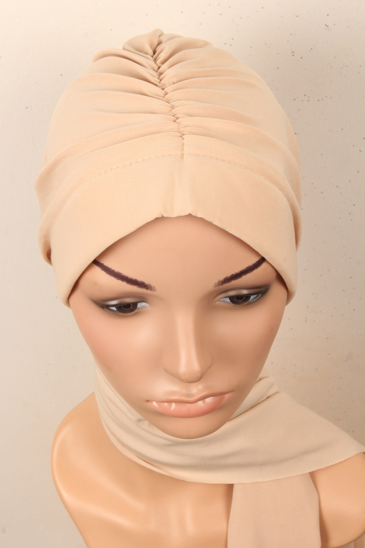 Dubai Pratik Şal 4533-4 Nude