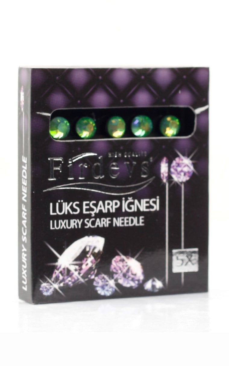 303-0001-13 KRİSTAL EŞARP İĞNESİ