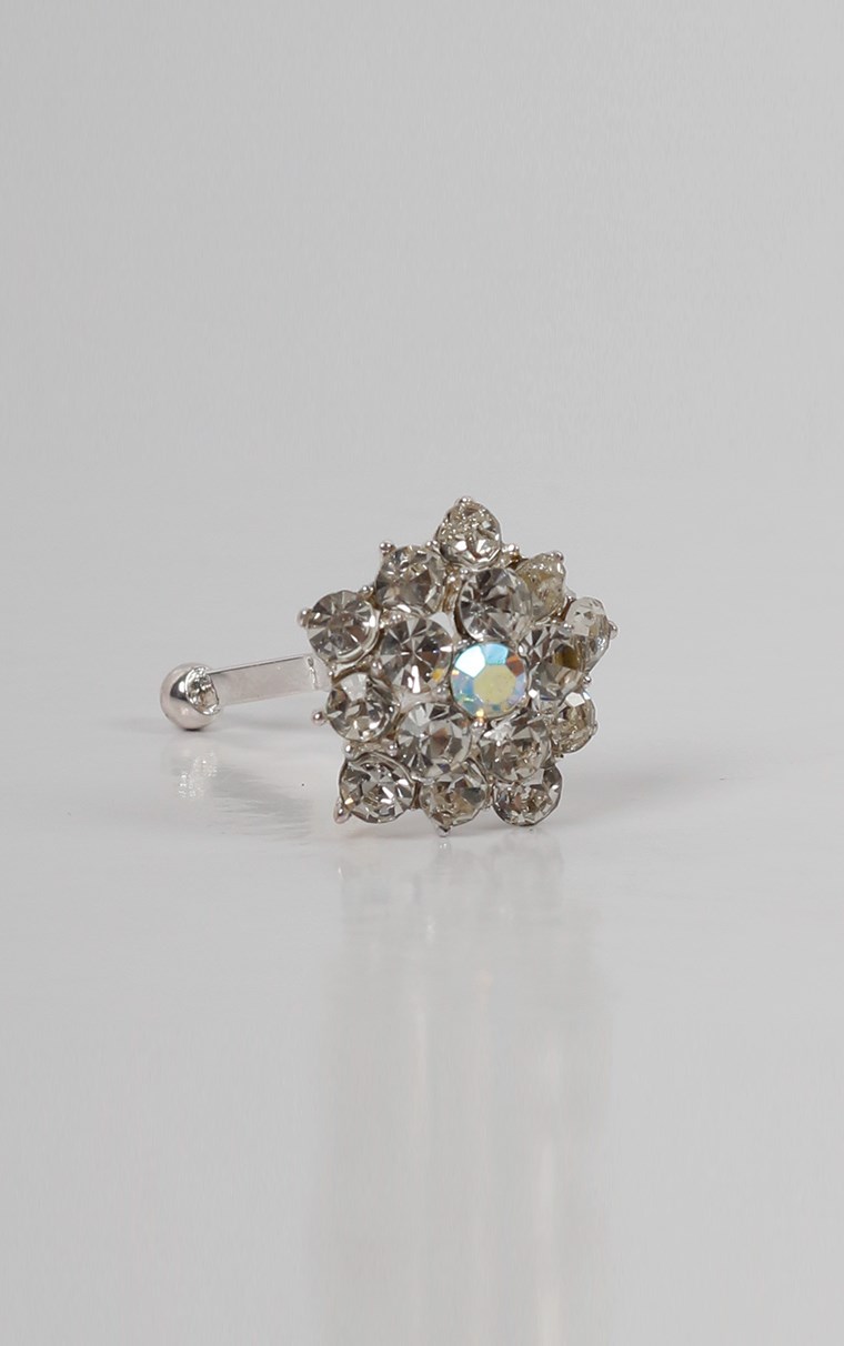 Abiye Taşlı Eşarp Klipsi 401-6