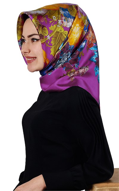 Levidor İpek Eşarp 12525-2