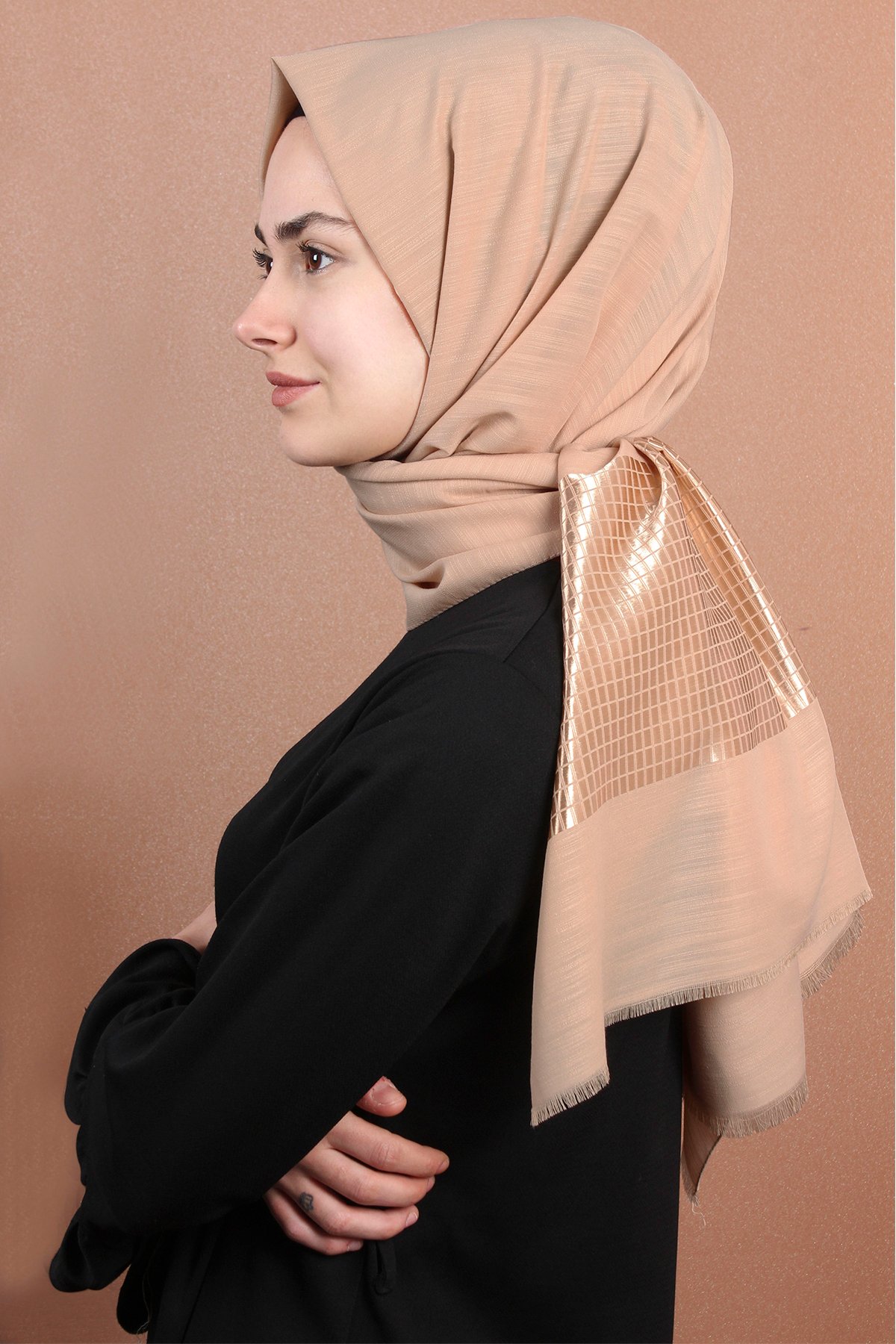 Elegance Şal 2802-16 Bej