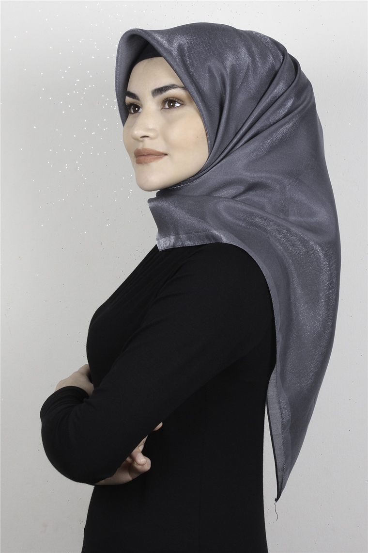 Elizya Simli Eşarp 3008-13 Füme