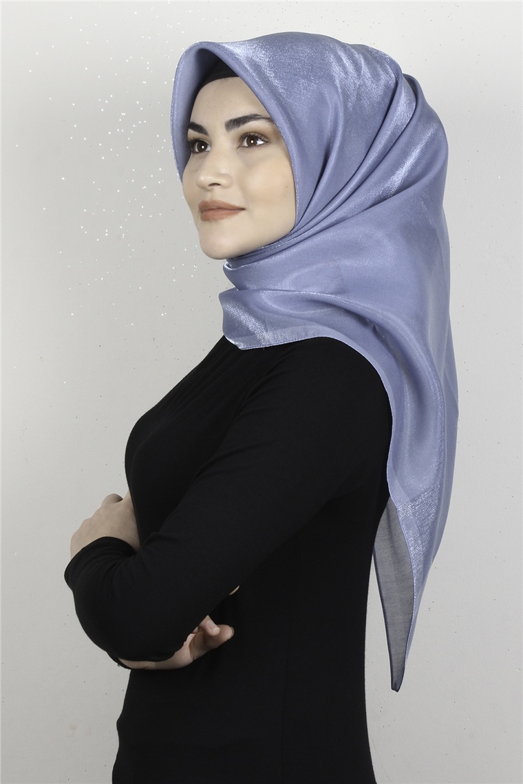 Elizya Simli Eşarp 3008-8 İndigo