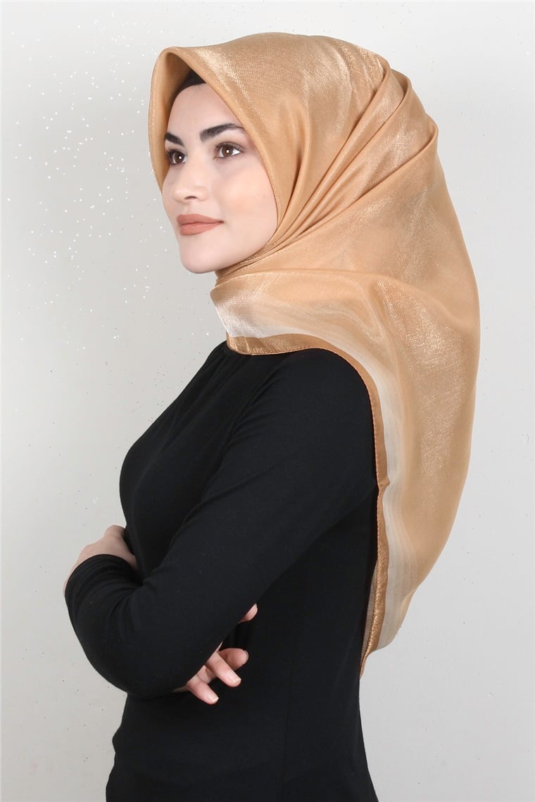 Elizya Simli Eşarp 3009-18 Camel
