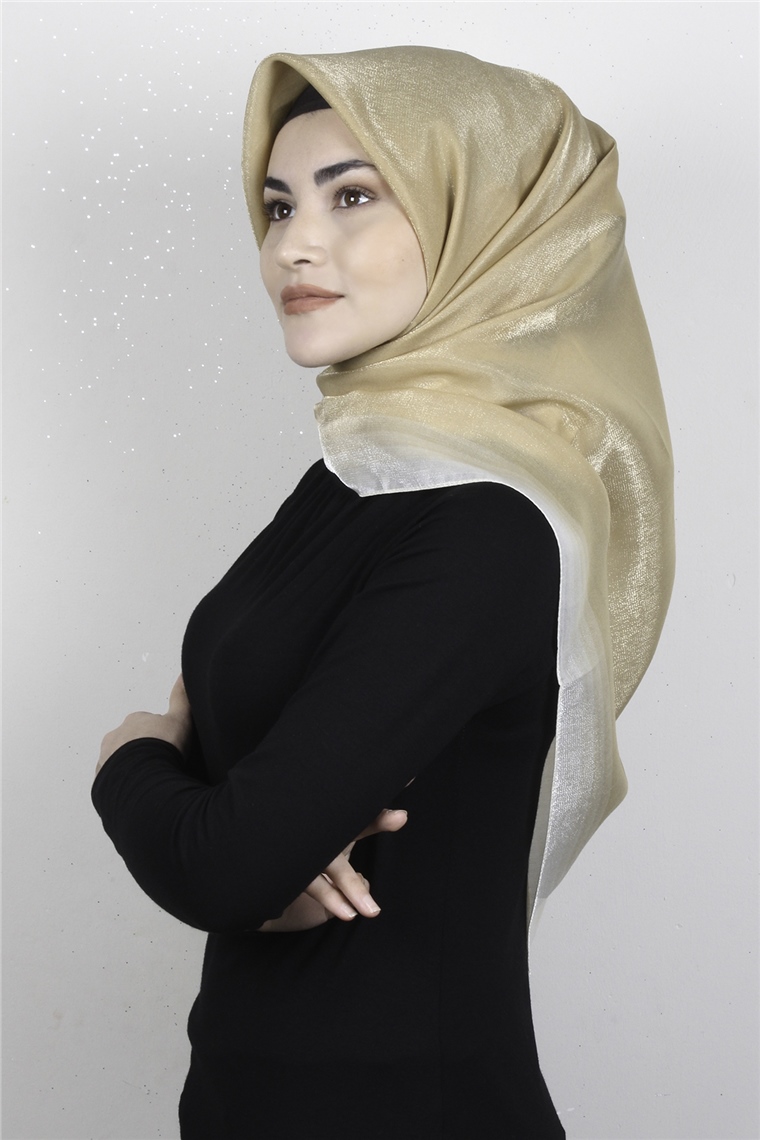 Elizya Simli Eşarp 3009-2 Gold