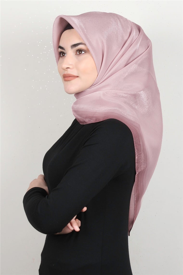 Elizya Simli Eşarp 3009-21 Pudra