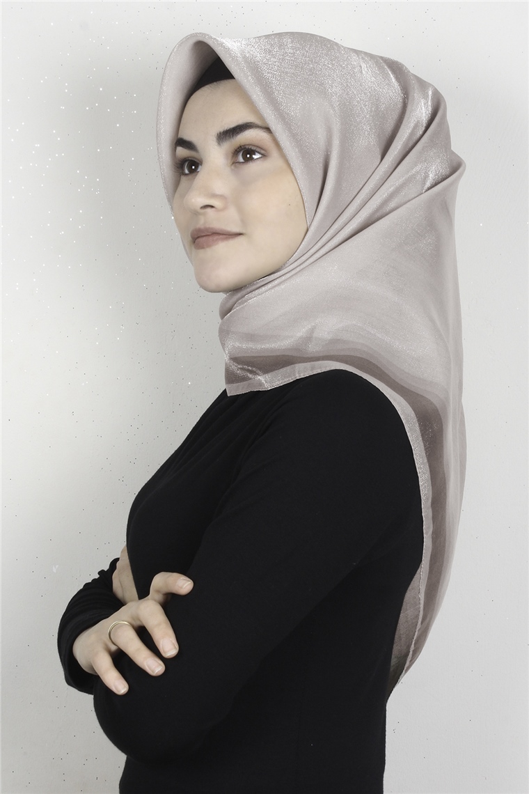 Elizya Simli Eşarp 3009-25 Toprak