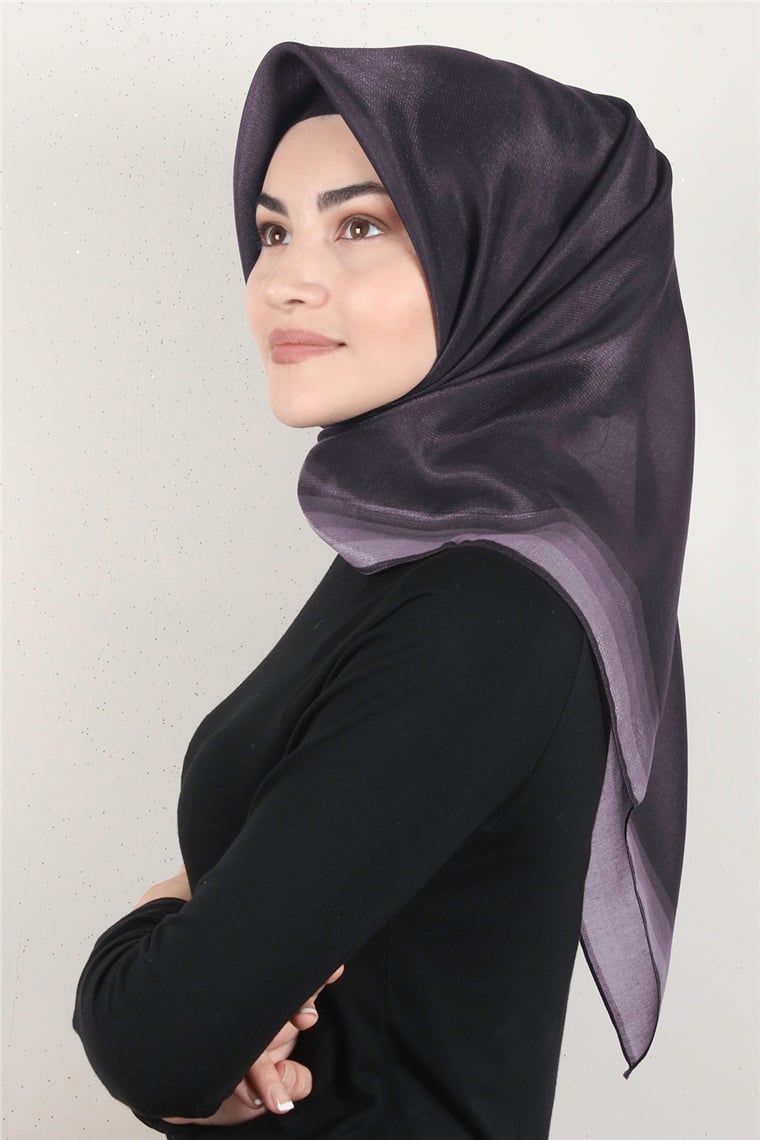 Elizya Simli Eşarp 3009-30 Mor