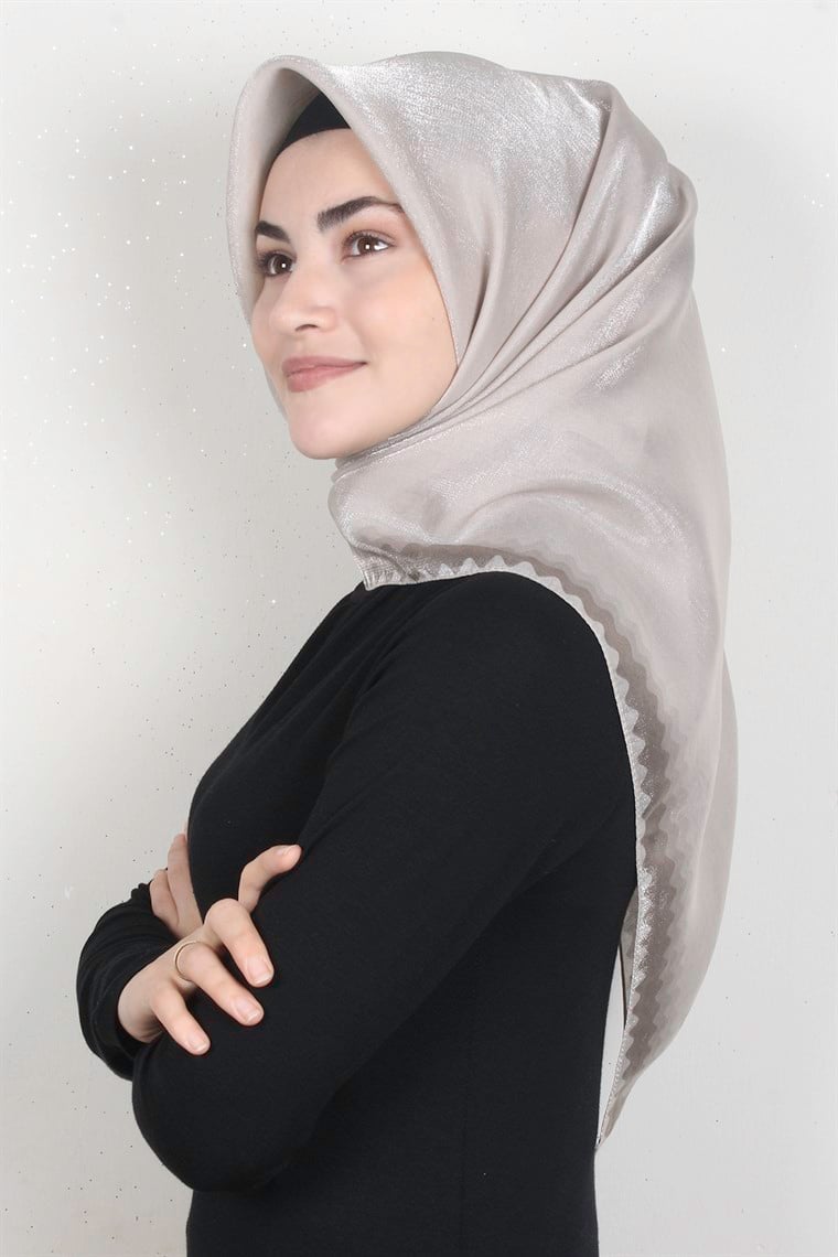 Elizya Simli Eşarp 4008-16 Toprak