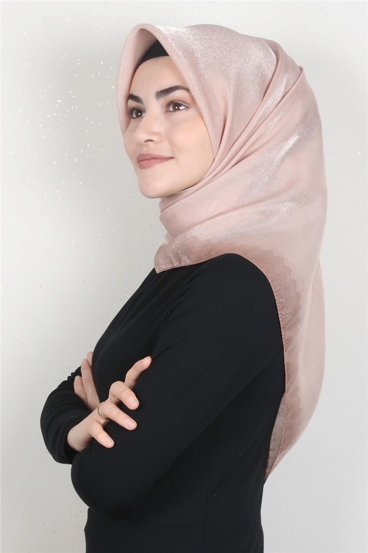 Elizya Simli Eşarp 4008-8 Somon