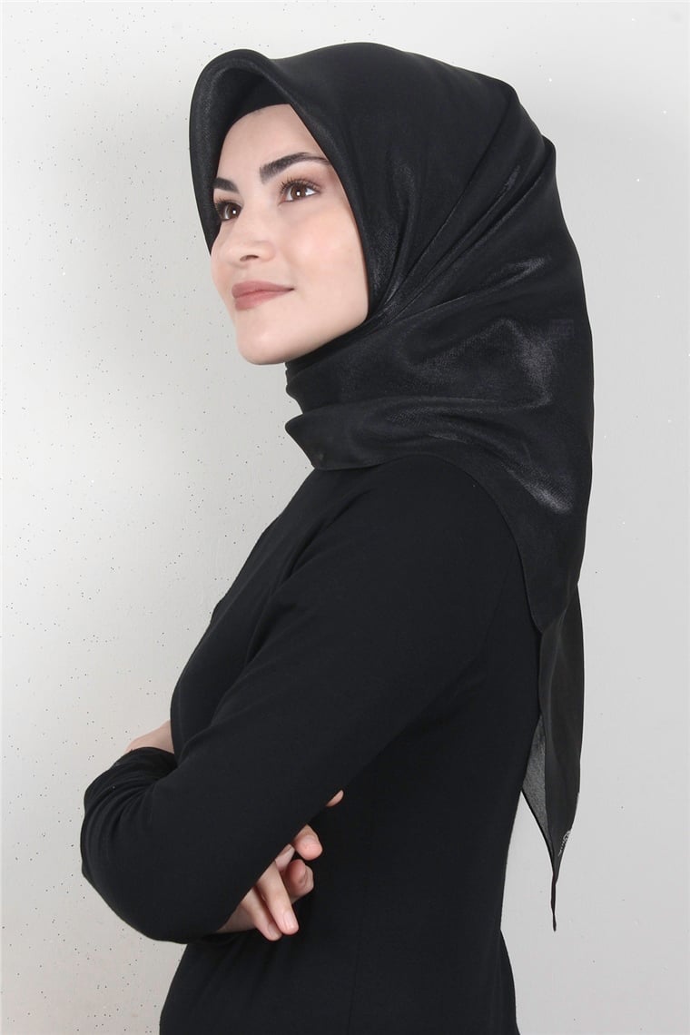 Elizya Simli Eşarp 4009-10 Siyah
