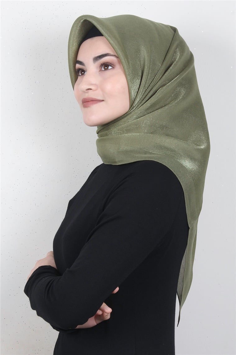 Elizya Simli Eşarp 4009-14 Haki