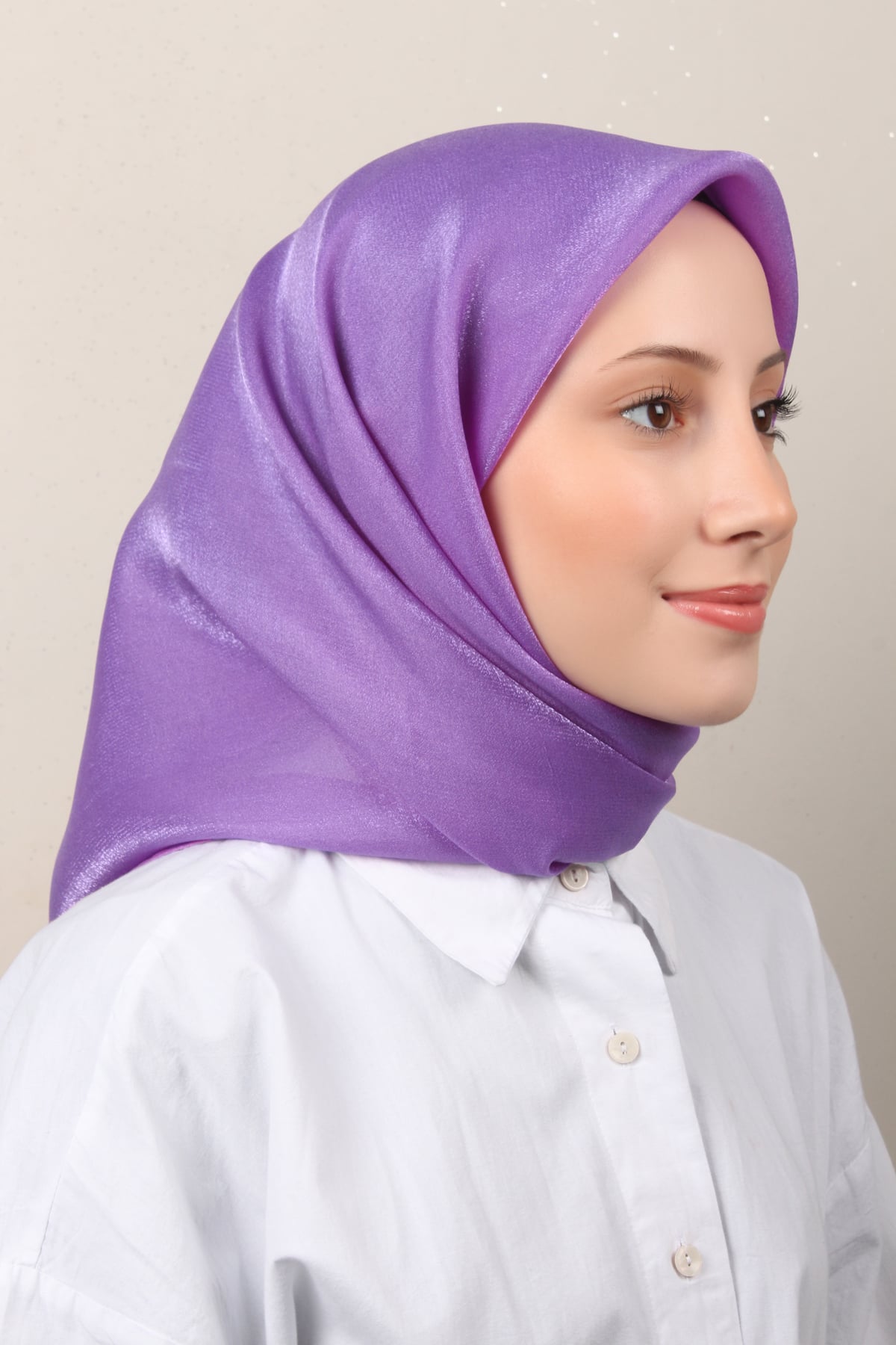 Elizya Simli Eşarp 4009-31 Sümbül