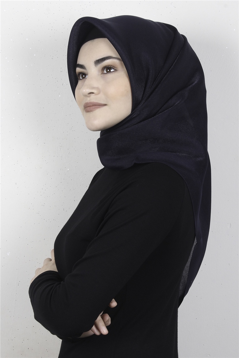Elizya Simli Eşarp 4009-5 Lacivert