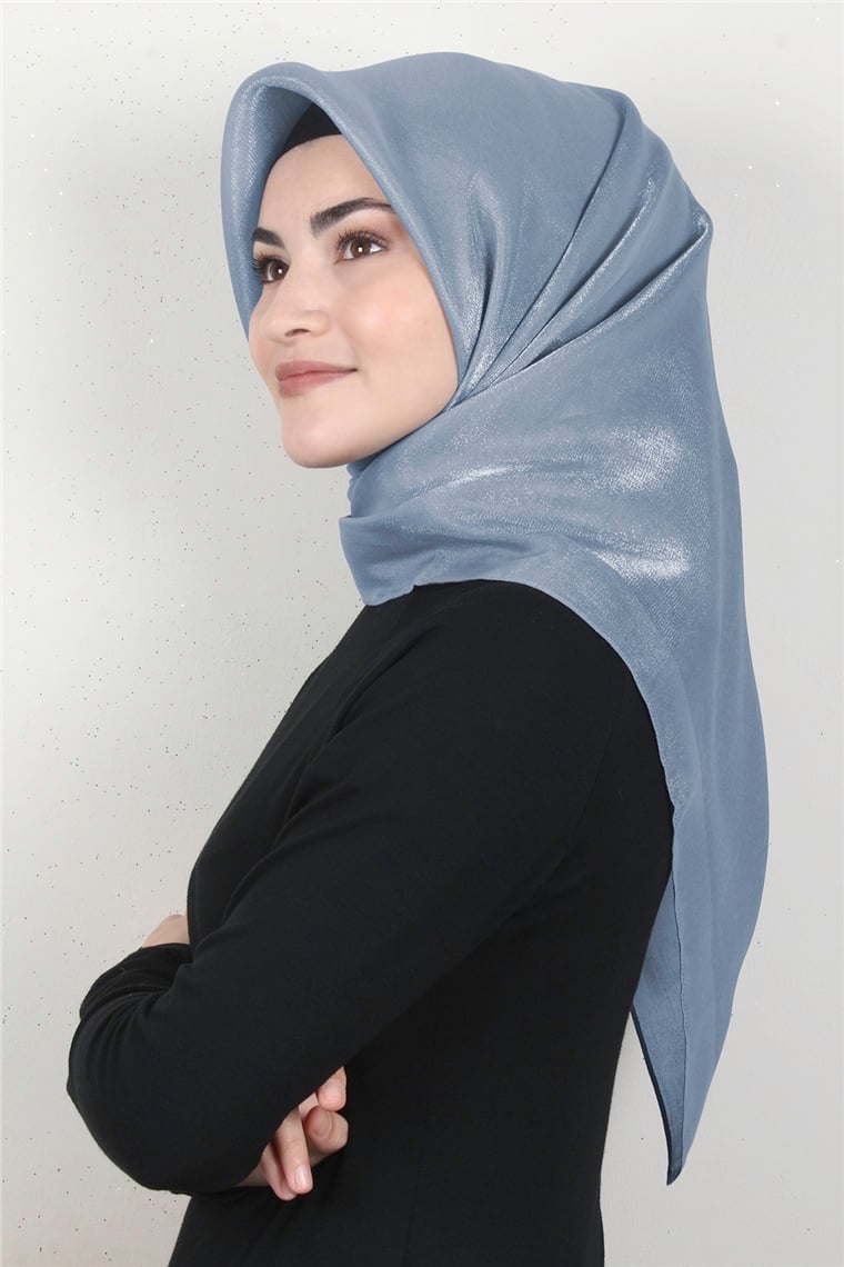 Elizya Simli Eşarp 4009-6 Gri
