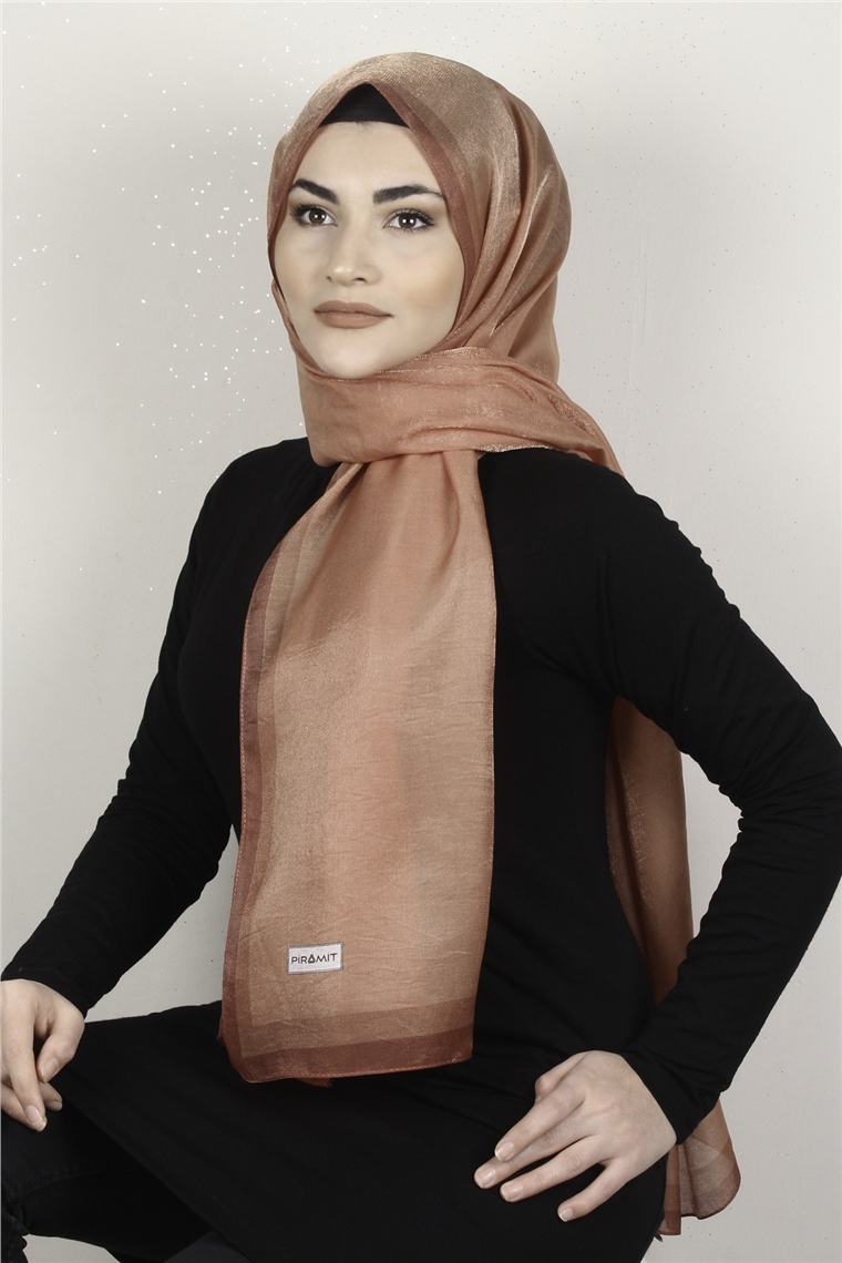 Elizya Simli Şal 4000-13 Somon