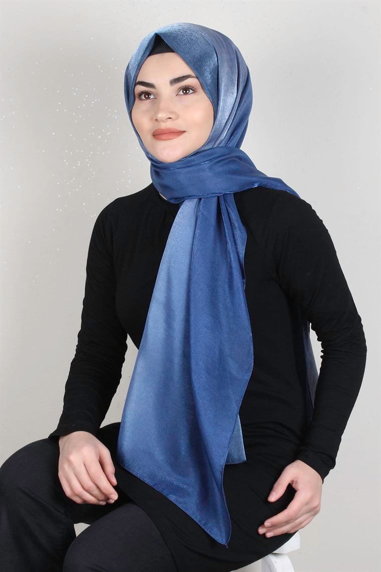 Elizya Simli Şal 4000-25 Mavi