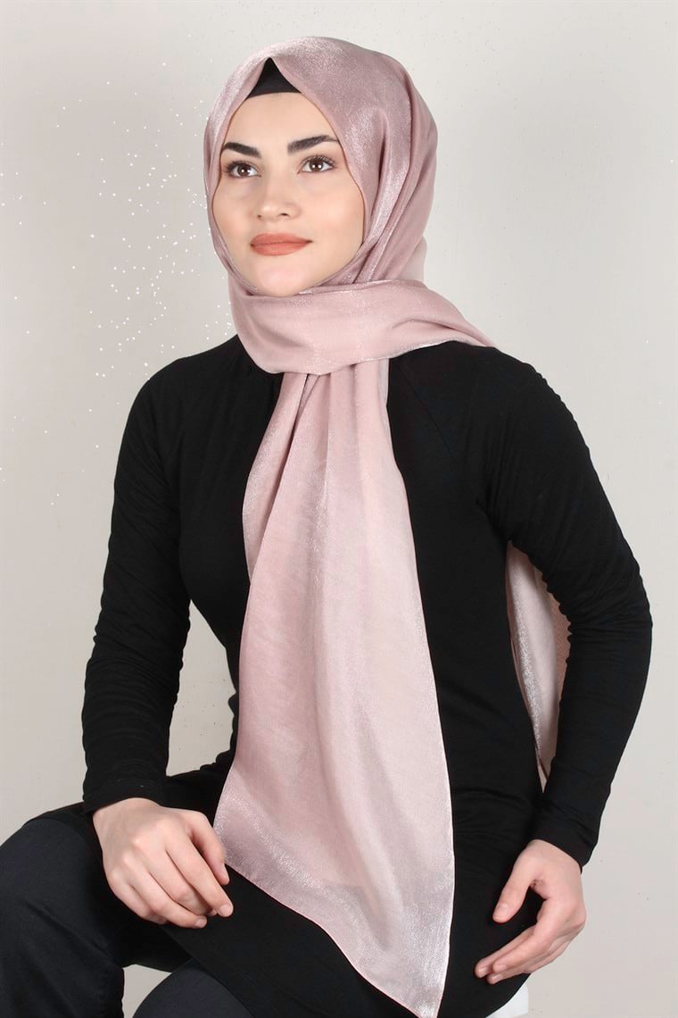 Elizya Simli Şal 4000-29 Pudra