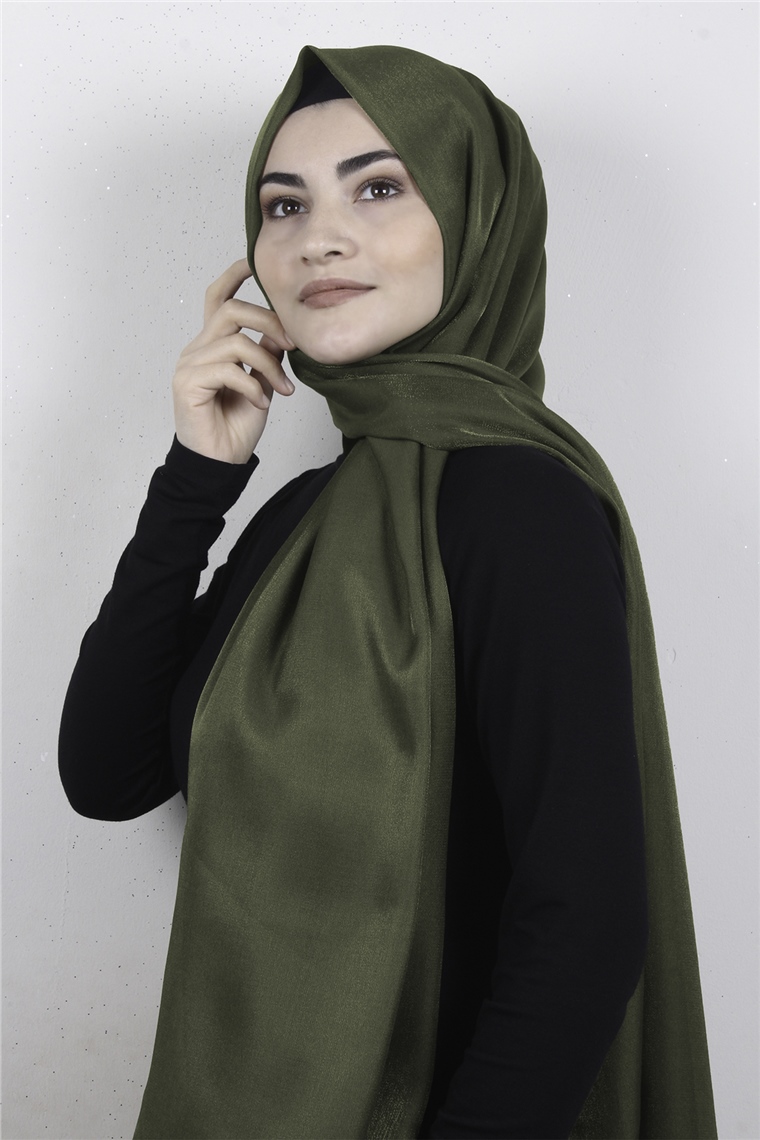 Elizya Simli Şal 4000-50 Haki