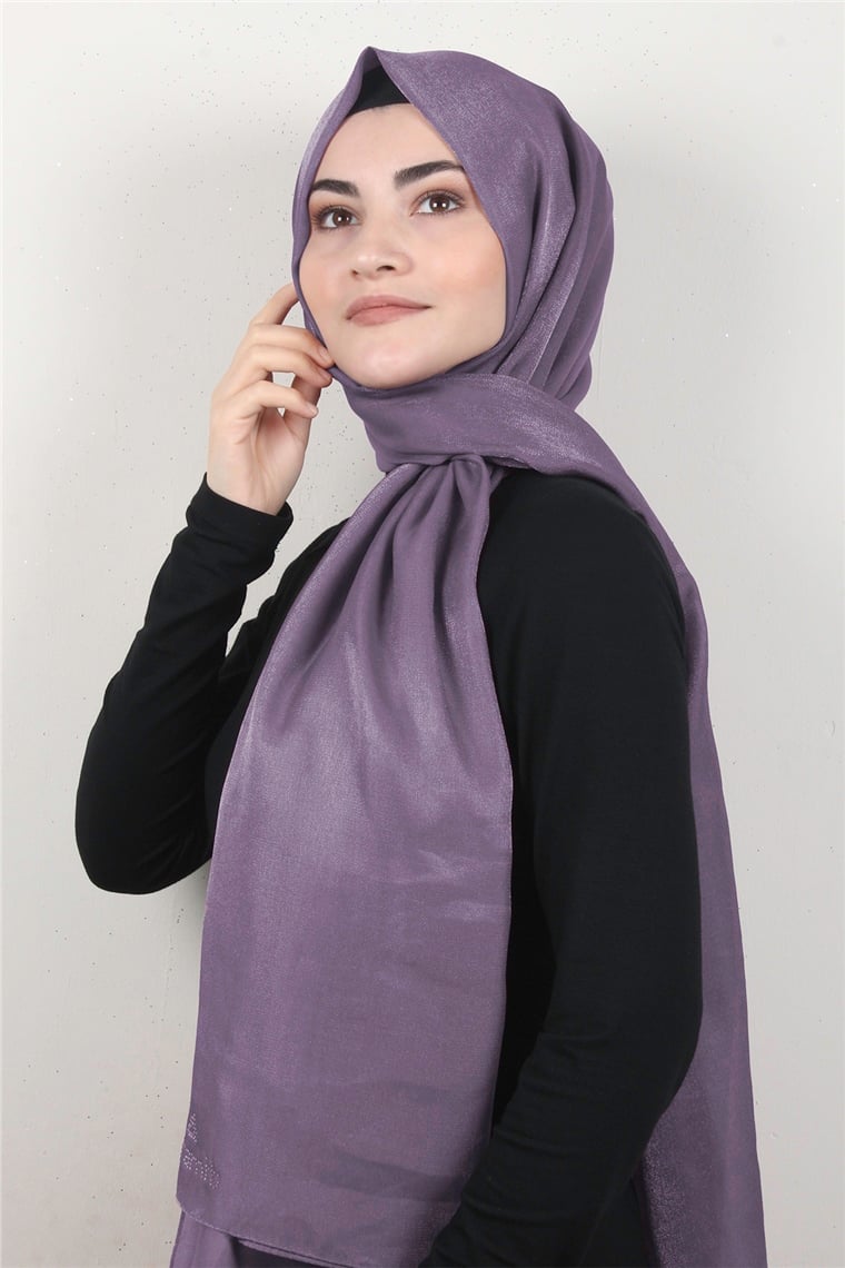 Elizya Simli Şal 4000-53 Leylak