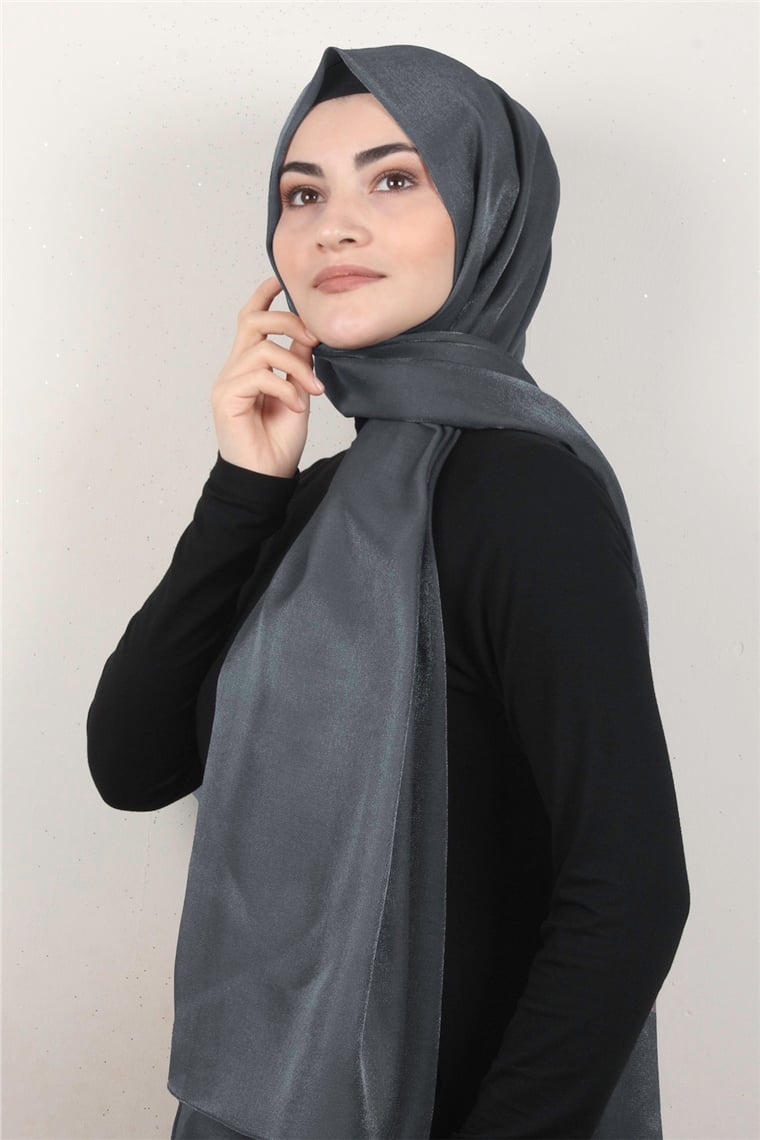 Elizya Simli Şal 4000-54 Füme
