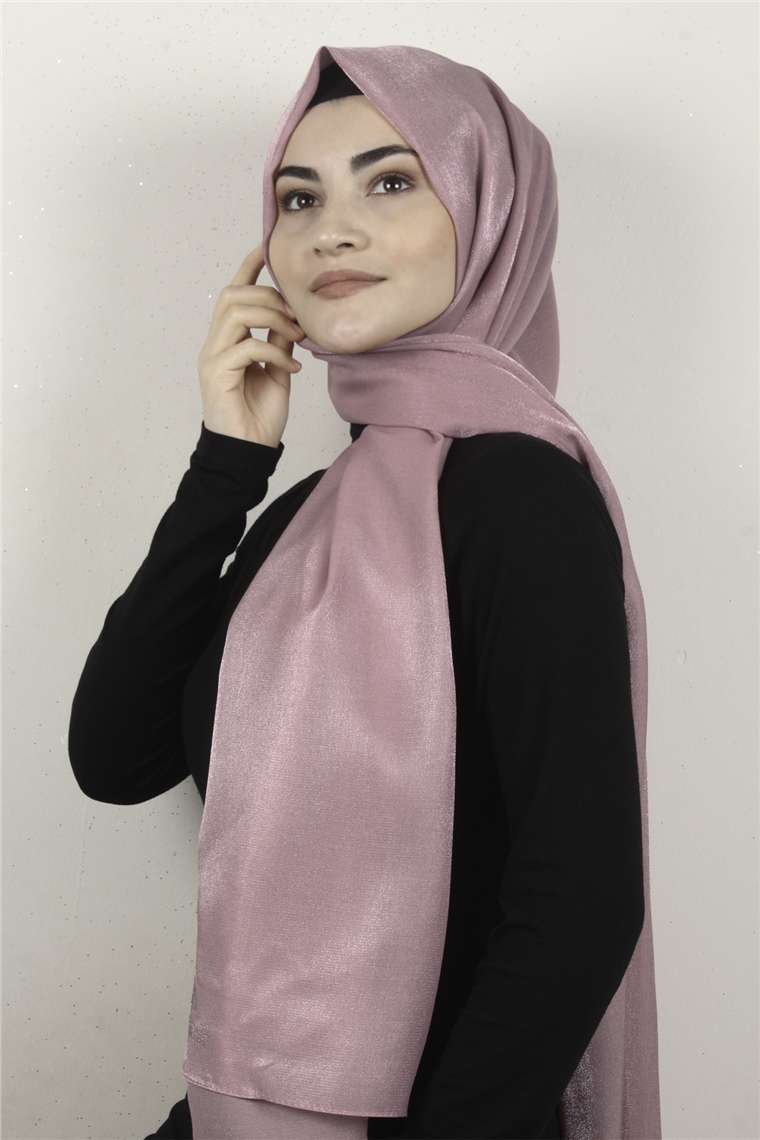 Elizya Simli Şal 4000-56 Pembe