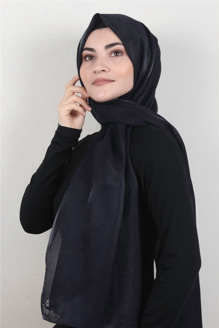 Elizya Simli Şal 4000-57 Lacivert