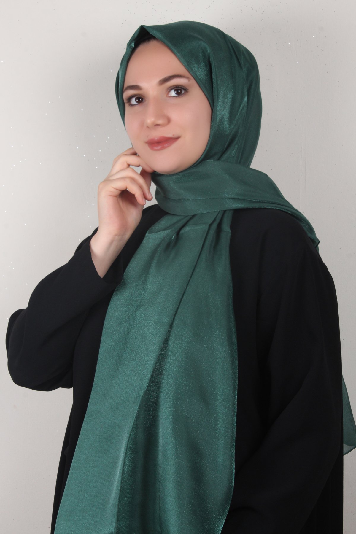 Elizya Simli Şal 4000-69 Yeşil