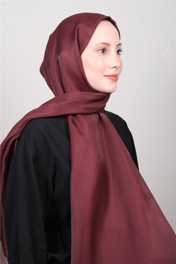 Elizya Simli Şal 4000-80 Bordo 