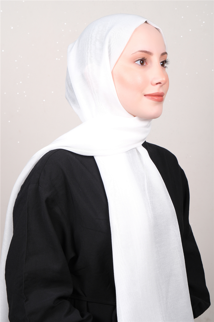 Elizya Simli Şal 4000-81 Ekru 
