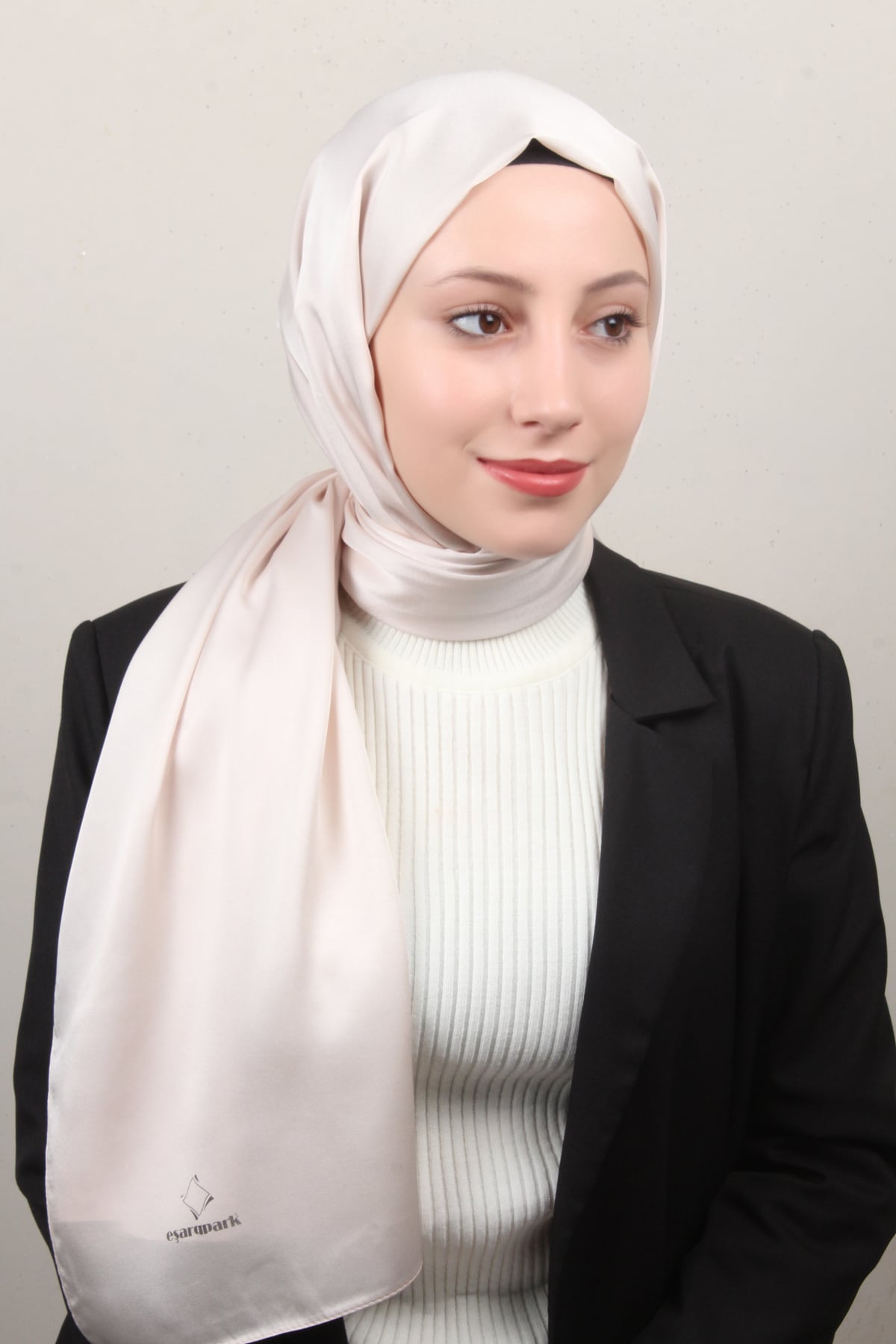 Eşarppark So Nice Şal 4115-12 İnci beyaz