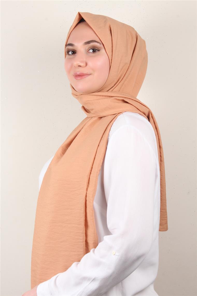 Eşarppark Yaz Serinliği Şal 2752-15 Soğan Kabuğu