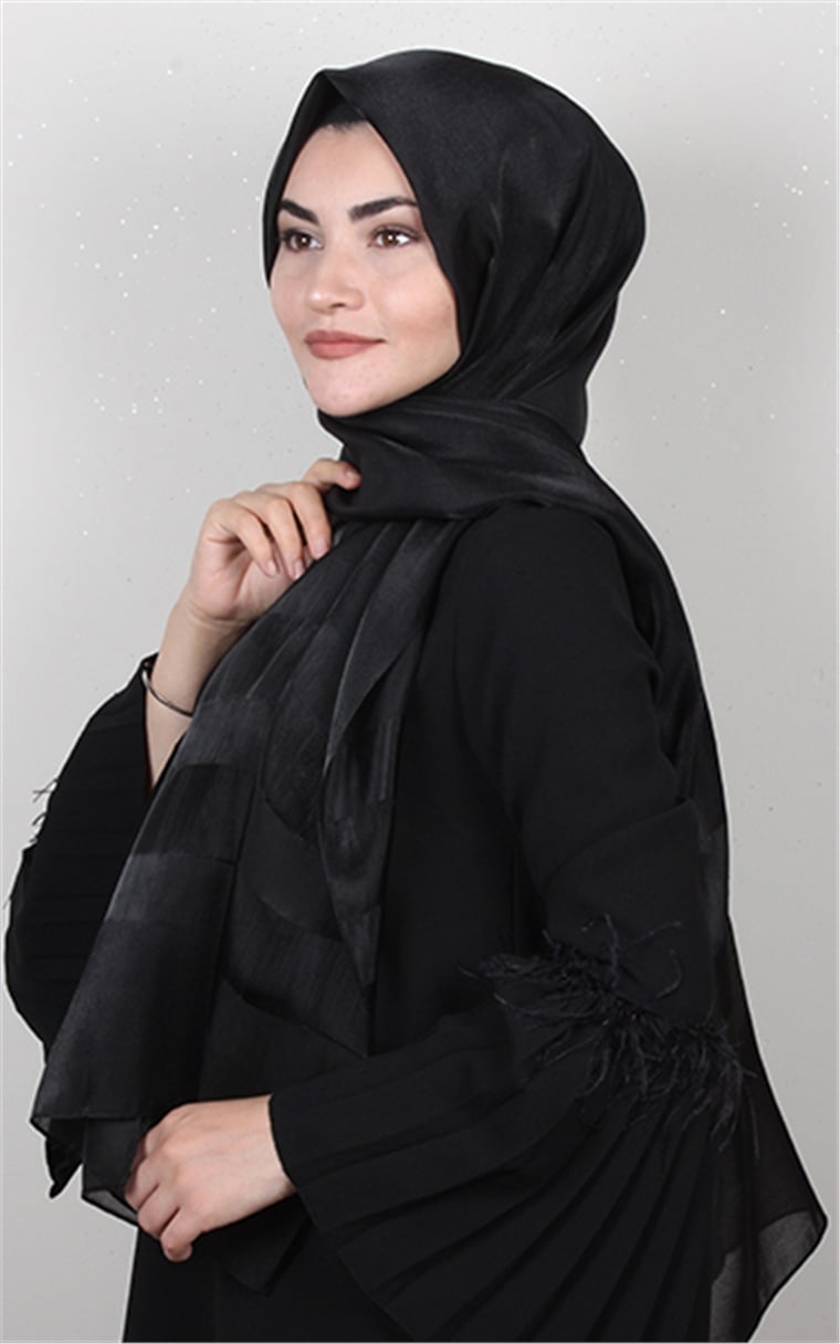 Exclusive Şal 3073-14 Siyah