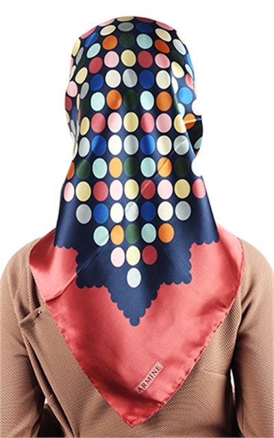 6452-07 ARMİNE İPEK EŞARP 2015 YAZ