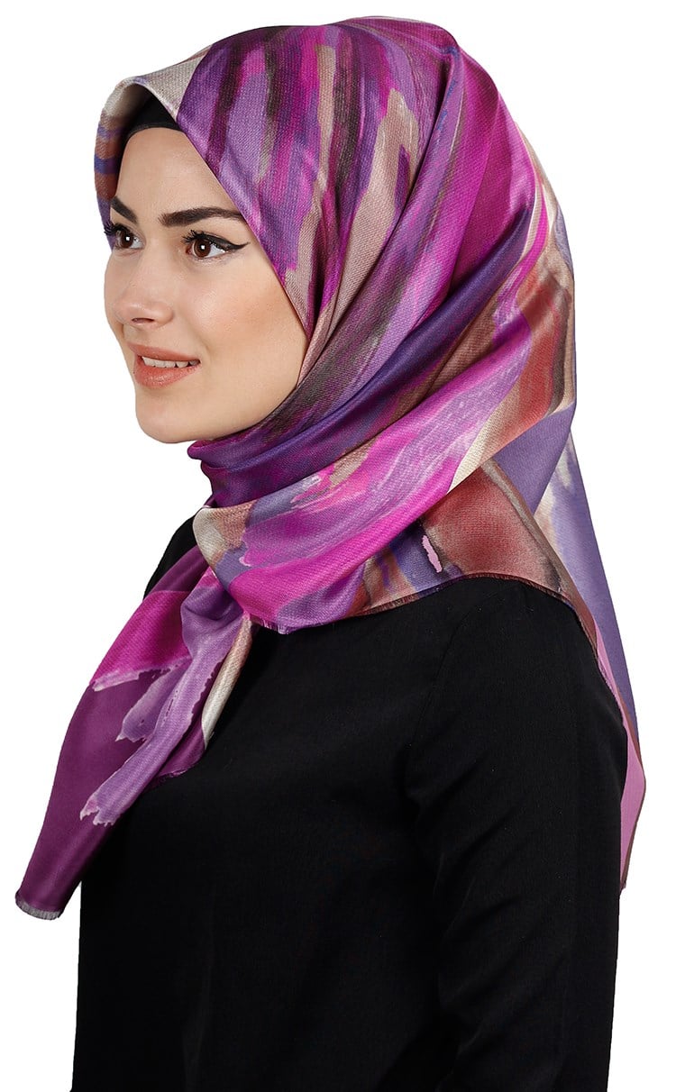 Piramit Tafta Dijital Eşarp 1913-2