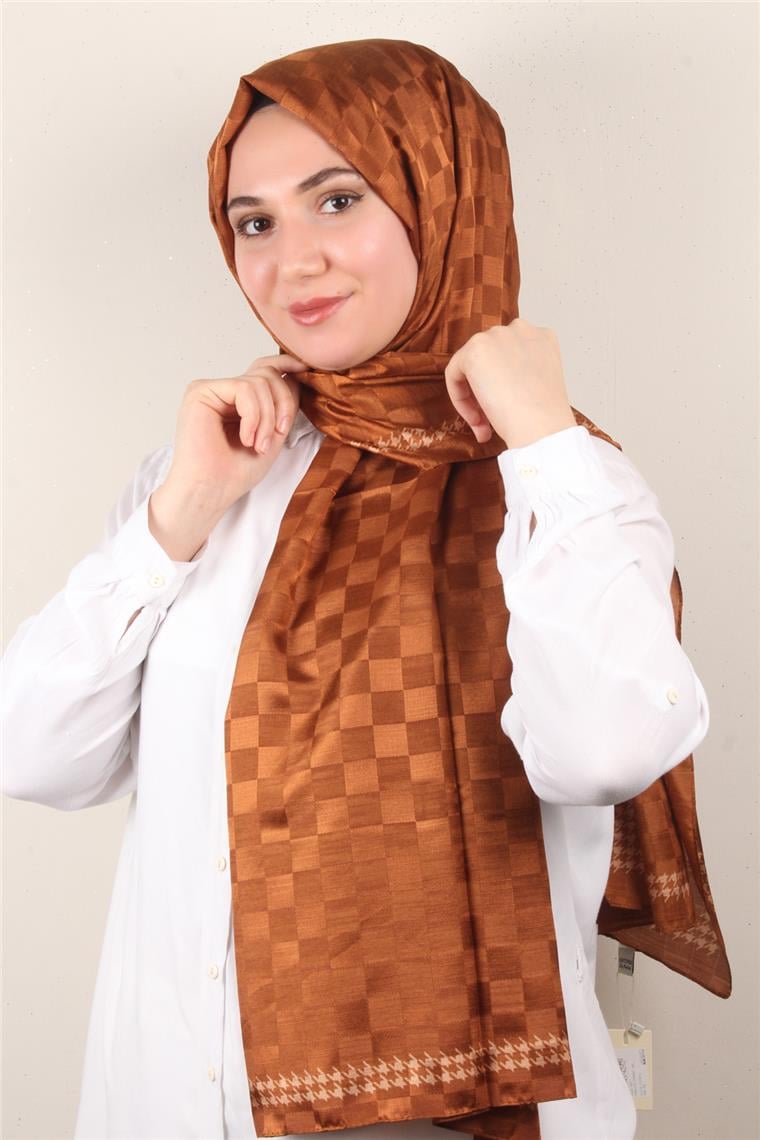 Fashion İpeksi Şal 2881-4 Kiremit