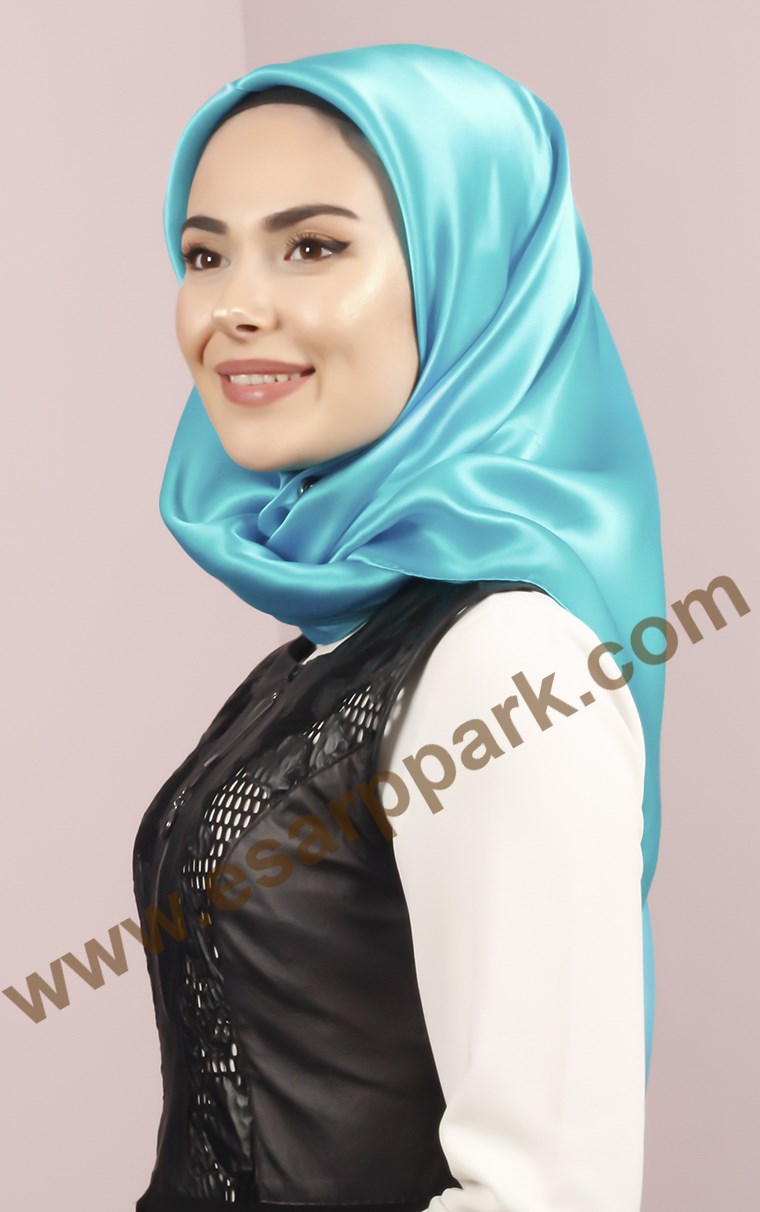 Fiesta Düz Renk İpek Eşarp 1500-2