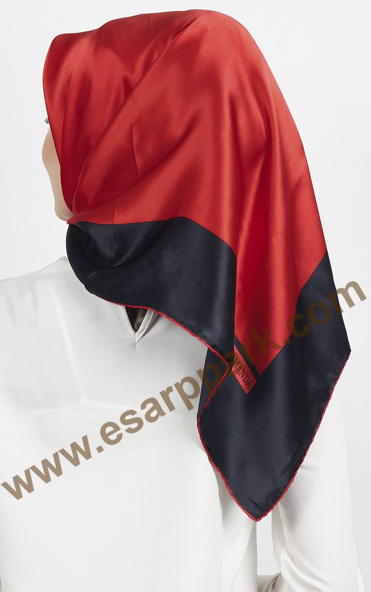 Fiesta Düz Renk İpek Eşarp 1500-3