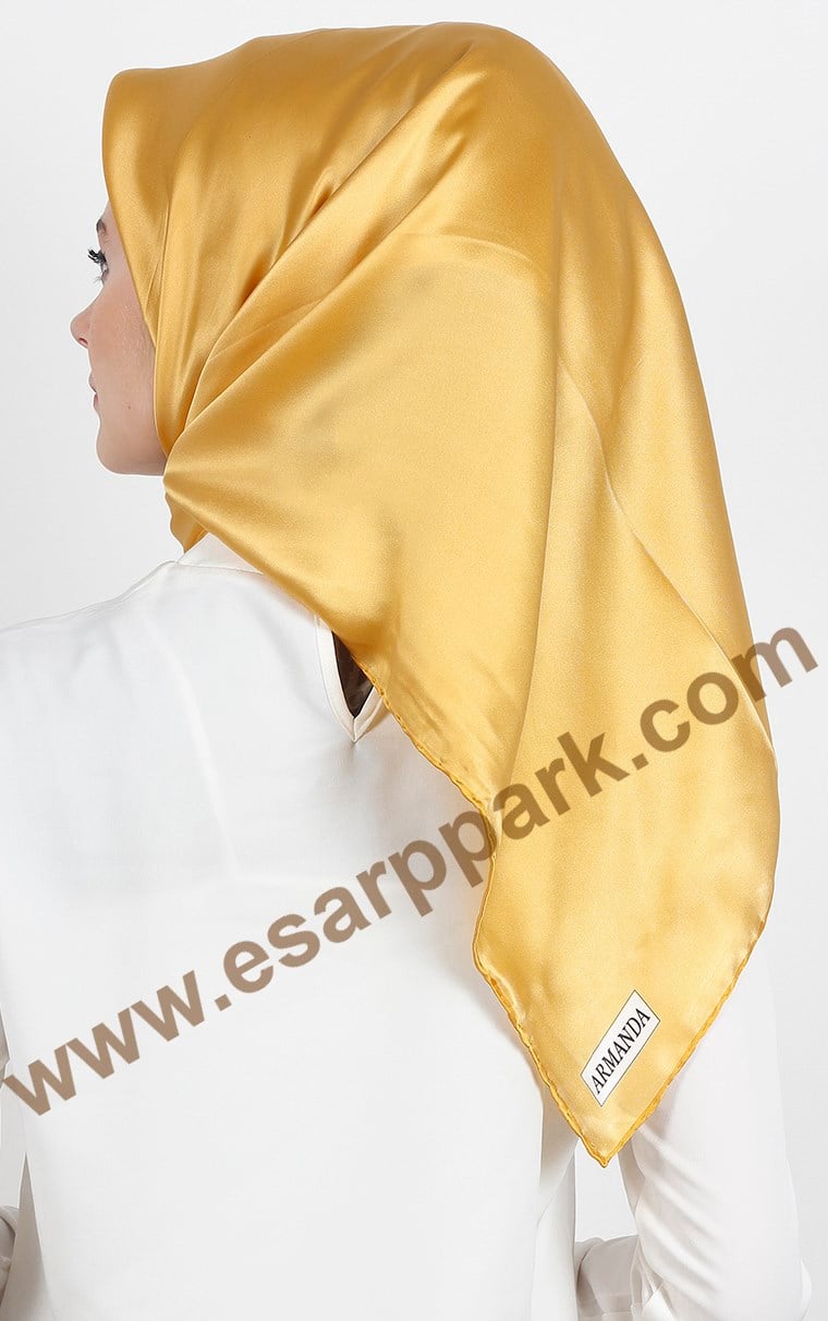 Fiesta Düz Renk İpek Eşarp 1600-14