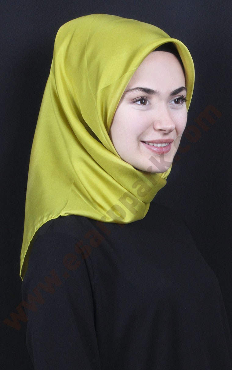 Fiesta Düz Renk İpek Eşarp 1600-42