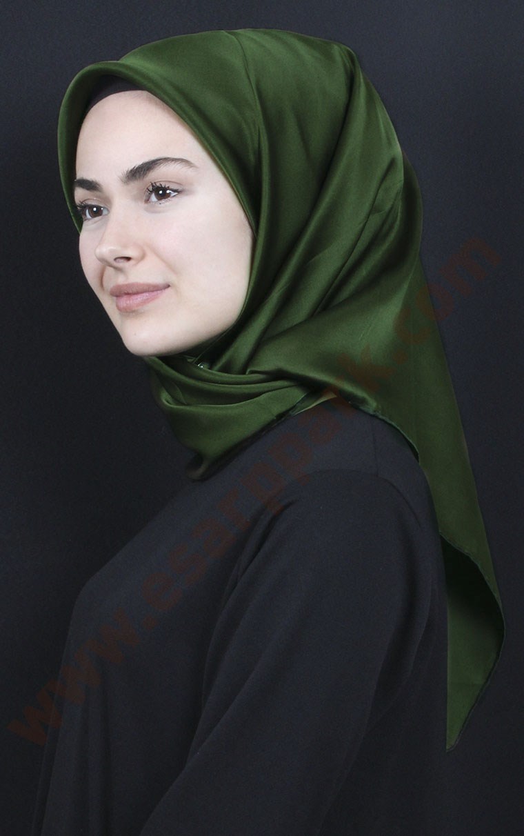 Fiesta Düz Renk İpek Eşarp 1600-9