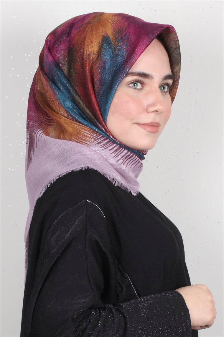 Fileli Coton Eşarp 1699-11