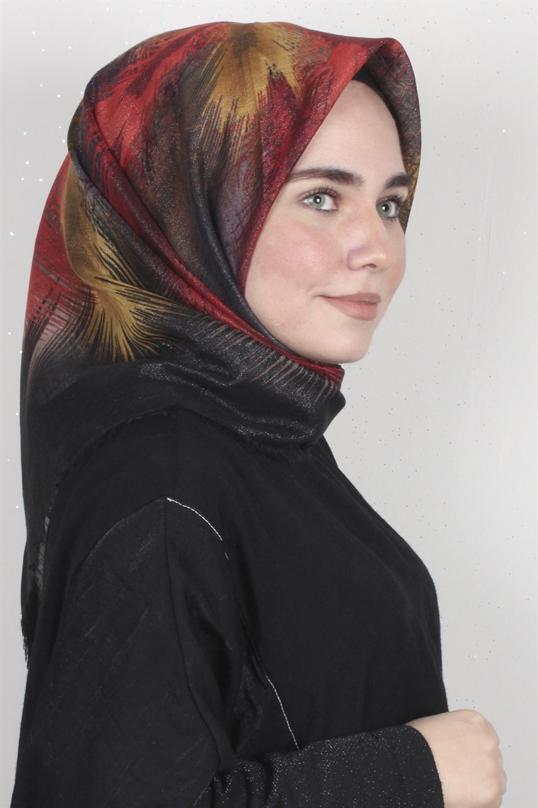 Fileli Coton Eşarp 1699-12