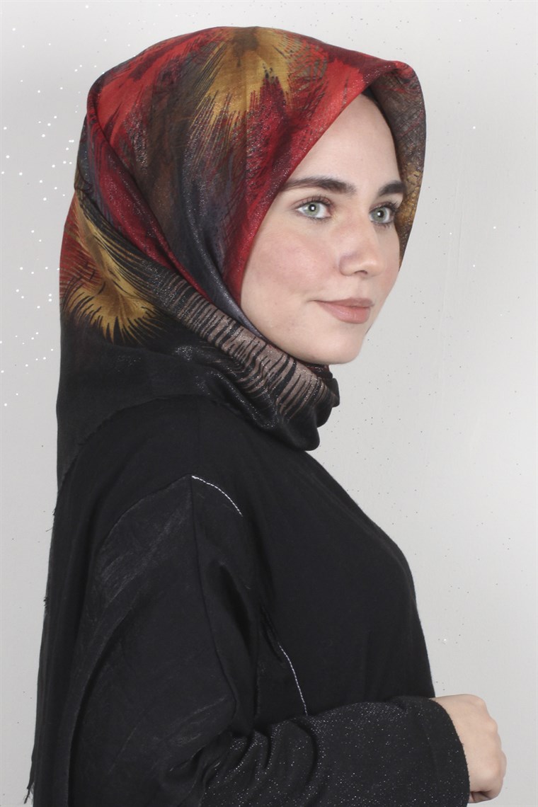 Fileli Coton Eşarp 1699-17