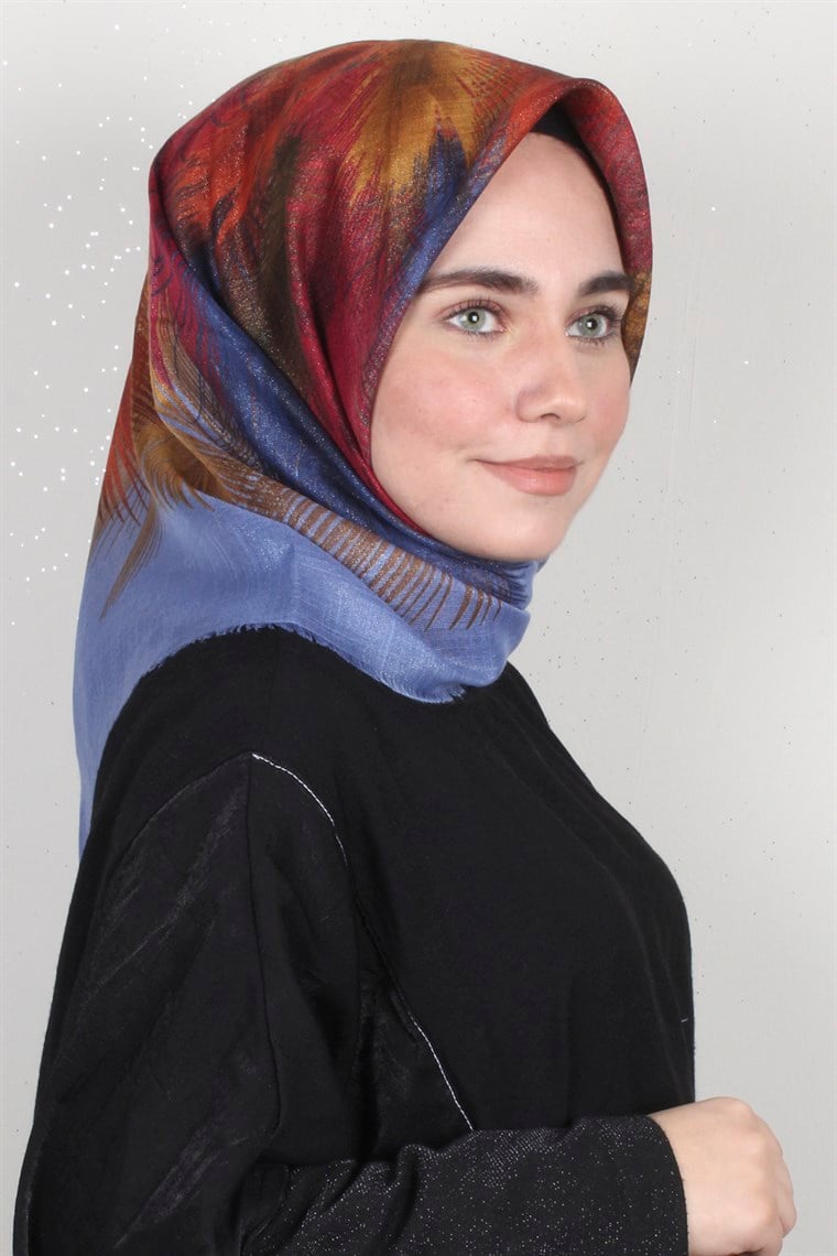 Fileli Coton Eşarp 1699-18