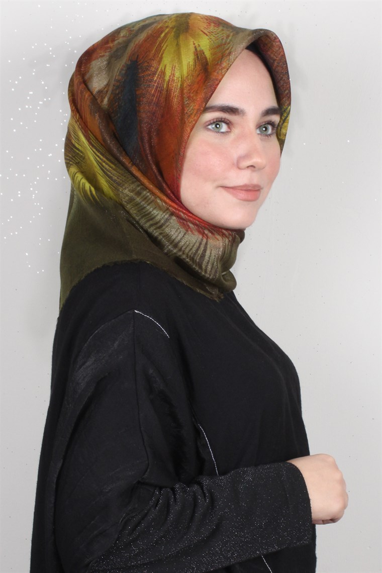 Fileli Coton Eşarp 1699-19