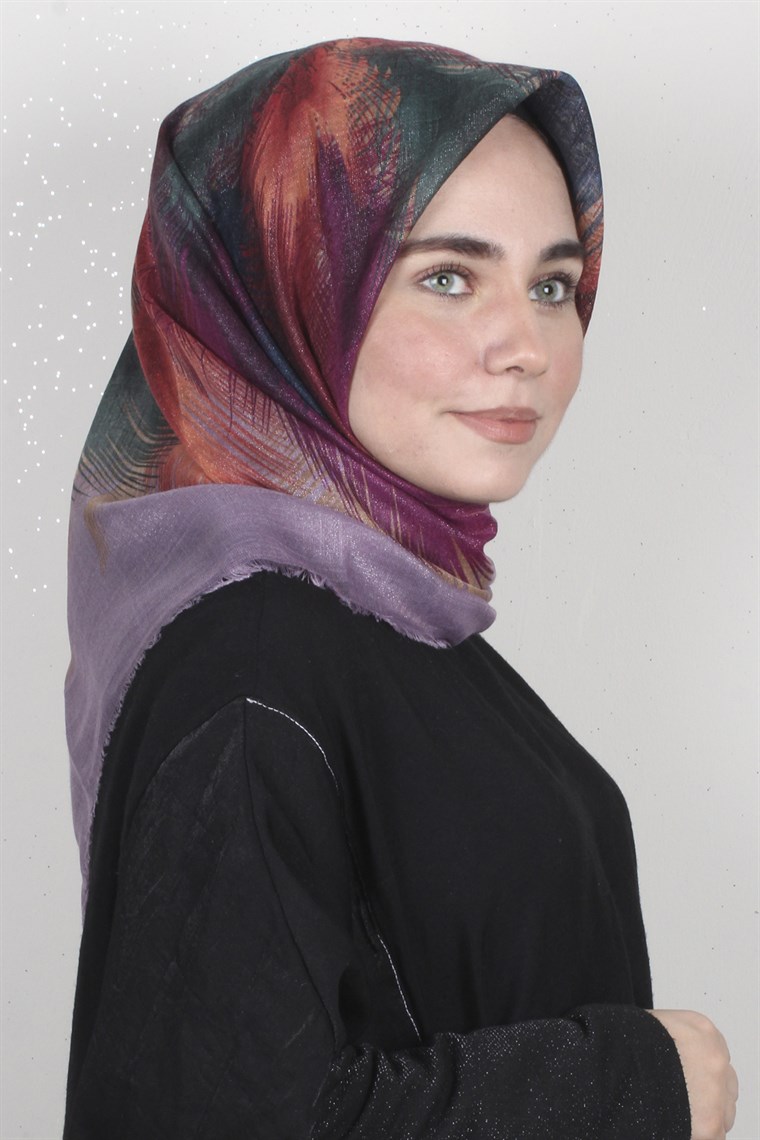 Fileli Coton Eşarp 1699-2