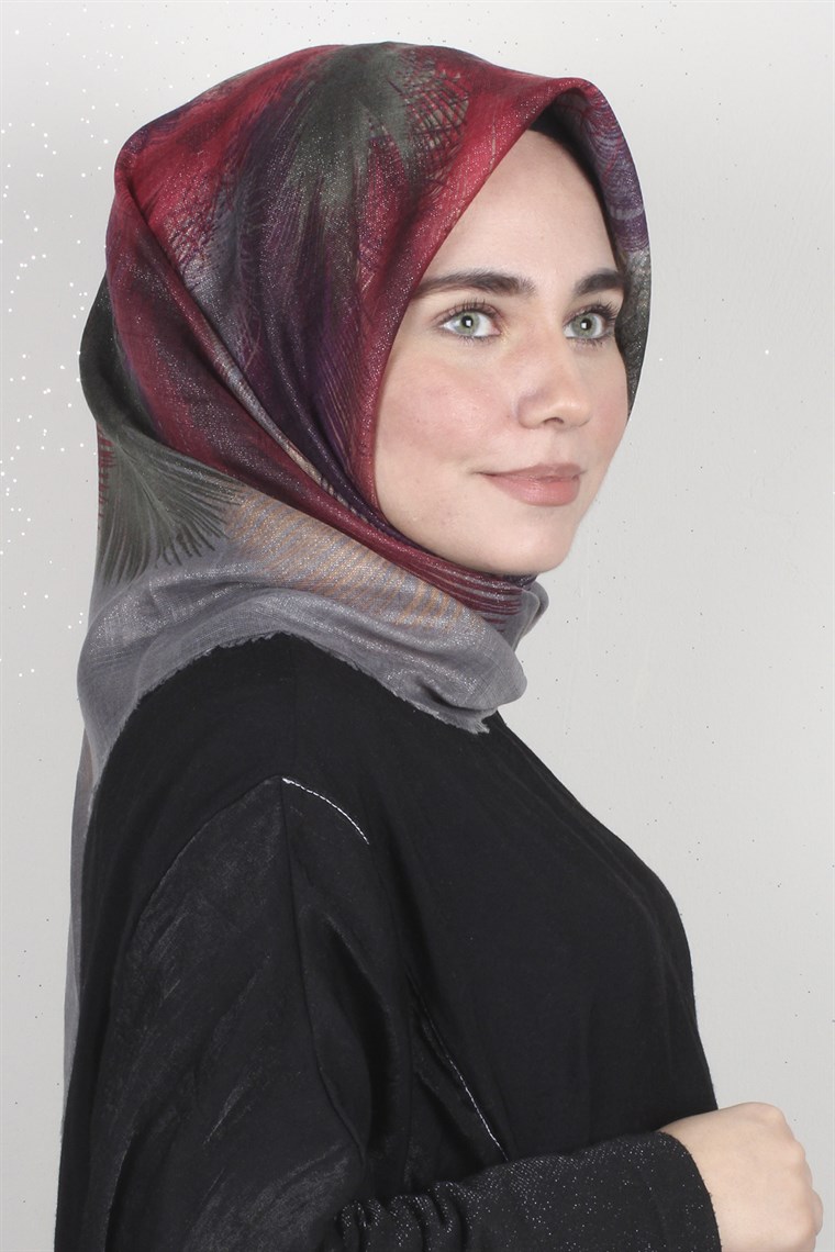 Fileli Coton Eşarp 1699-20