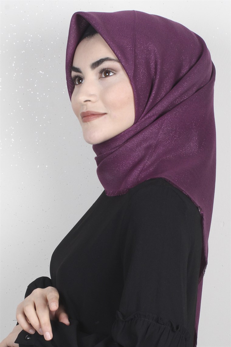 Fileli Coton Eşarp 1706-1