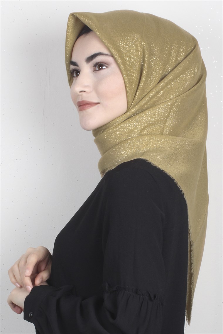 Fileli Coton Eşarp 1706-11